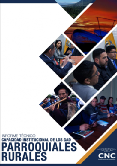 Informe Técnico: Capacidad Institucional de los GAD Parroquiales Rurales