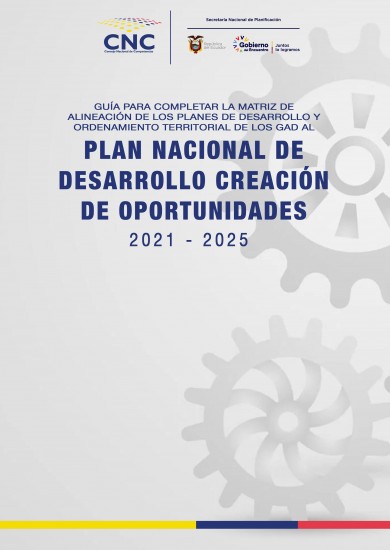 Guía Plan Nacional de Desarrollo Creación de Oportunidades 2021 -2025